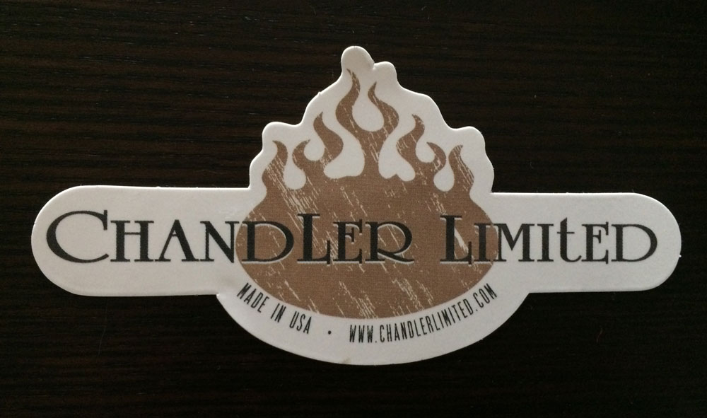 Chandler Limited Sticker